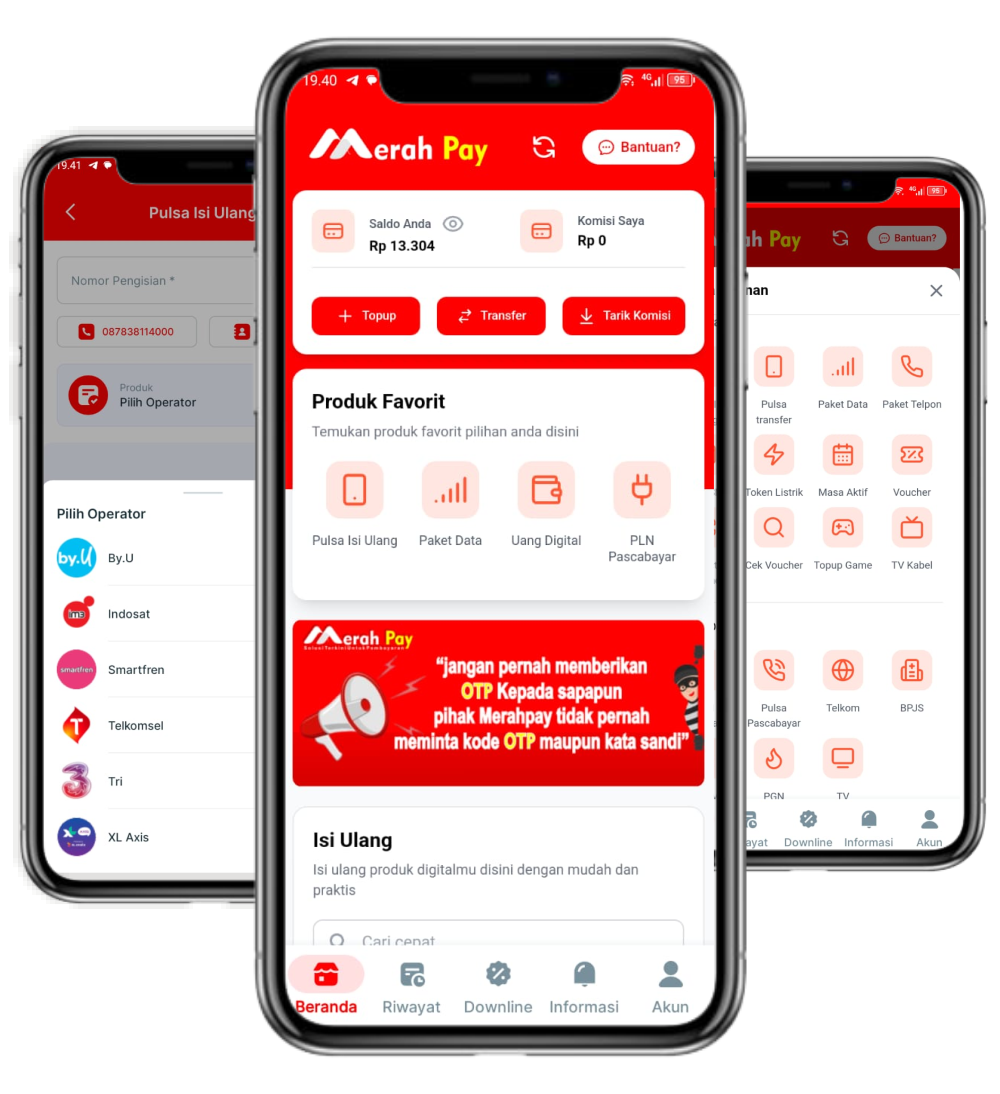 Merahpay.my.id sudah aktif